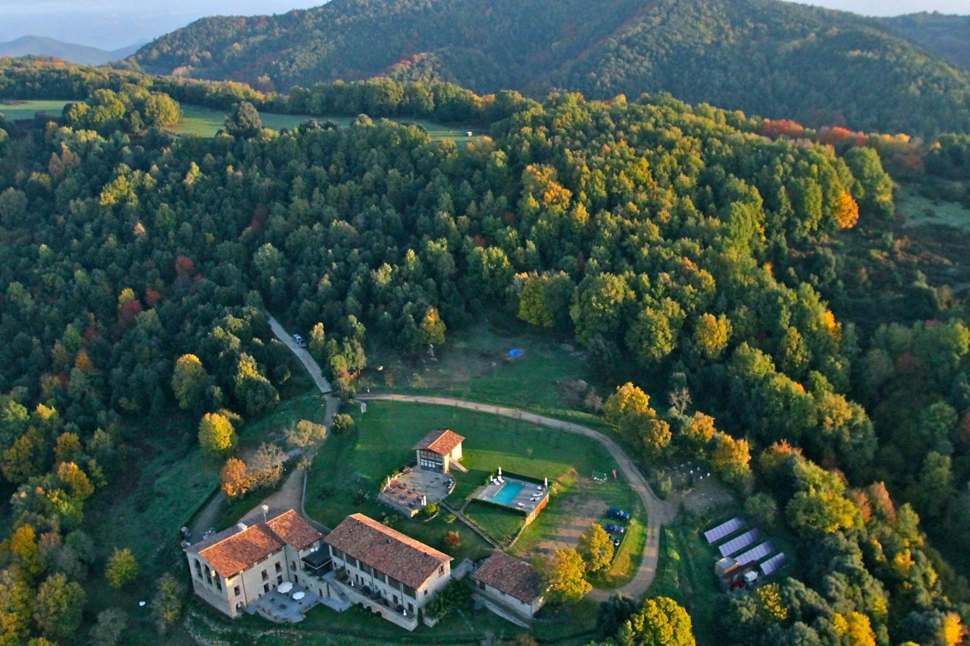 Hotel Restaurante El Ventos Sant Felíu de Pallarols 외부 사진