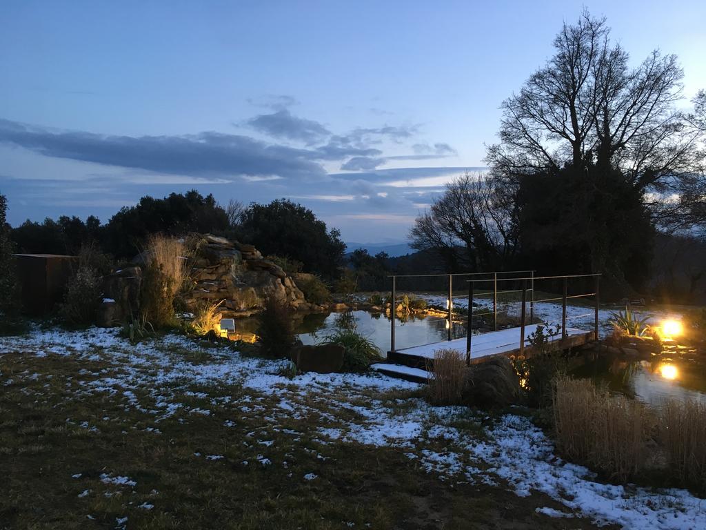 Hotel Restaurante El Ventos Sant Felíu de Pallarols 외부 사진