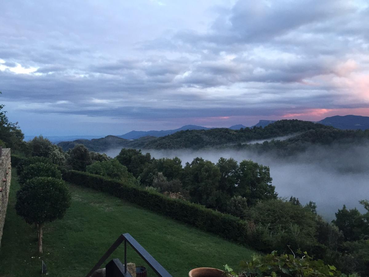 Hotel Restaurante El Ventos Sant Felíu de Pallarols 외부 사진
