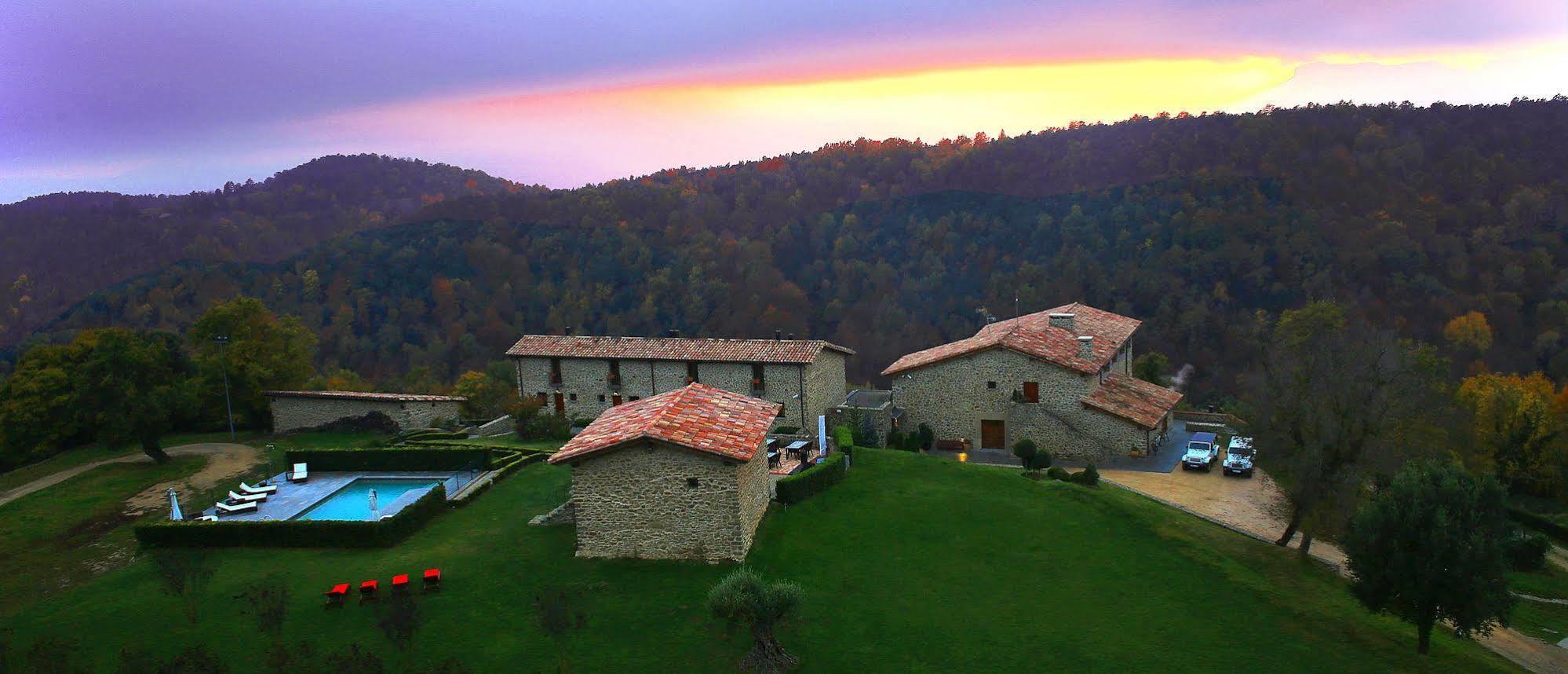 Hotel Restaurante El Ventos Sant Felíu de Pallarols 외부 사진