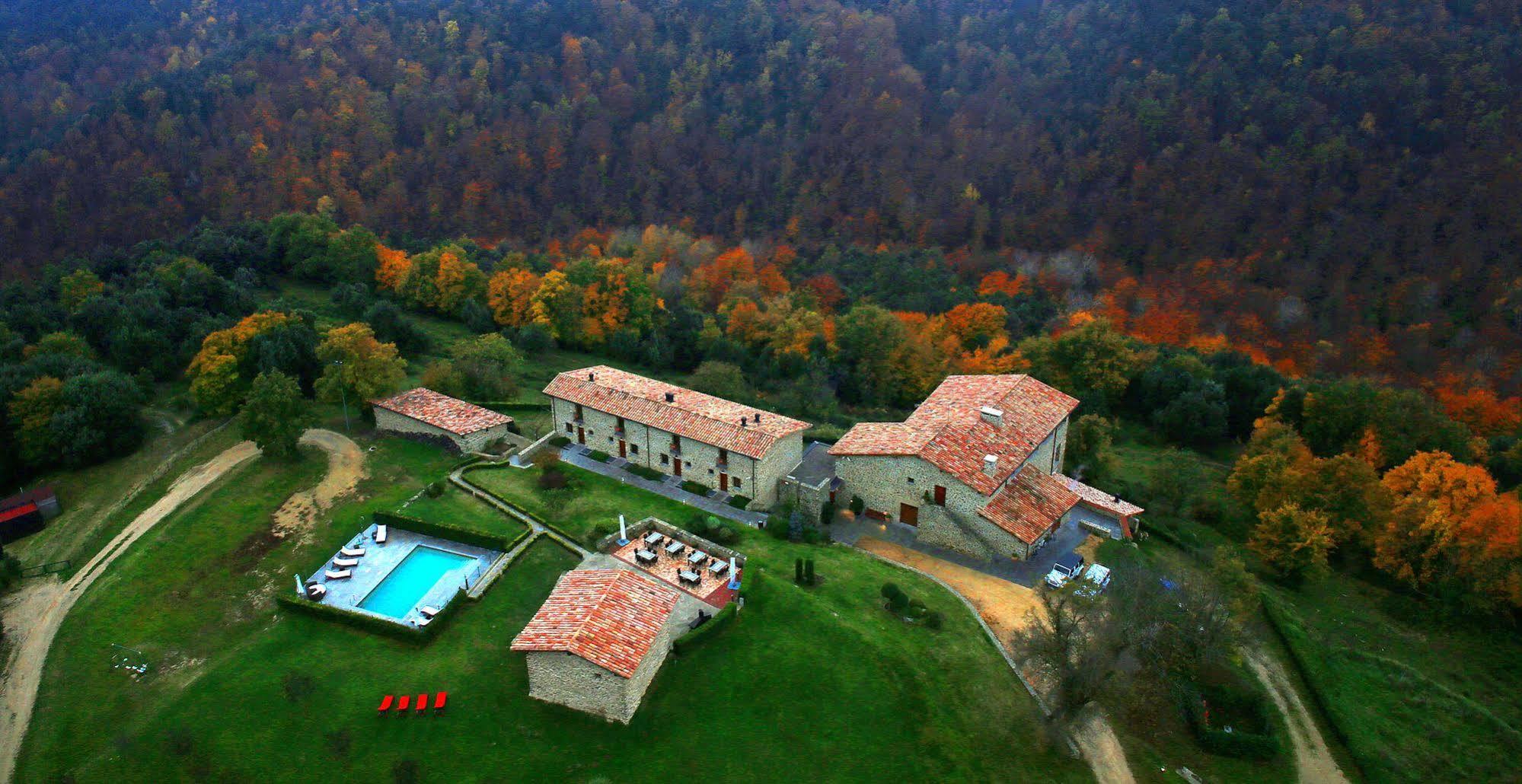 Hotel Restaurante El Ventos Sant Felíu de Pallarols 외부 사진