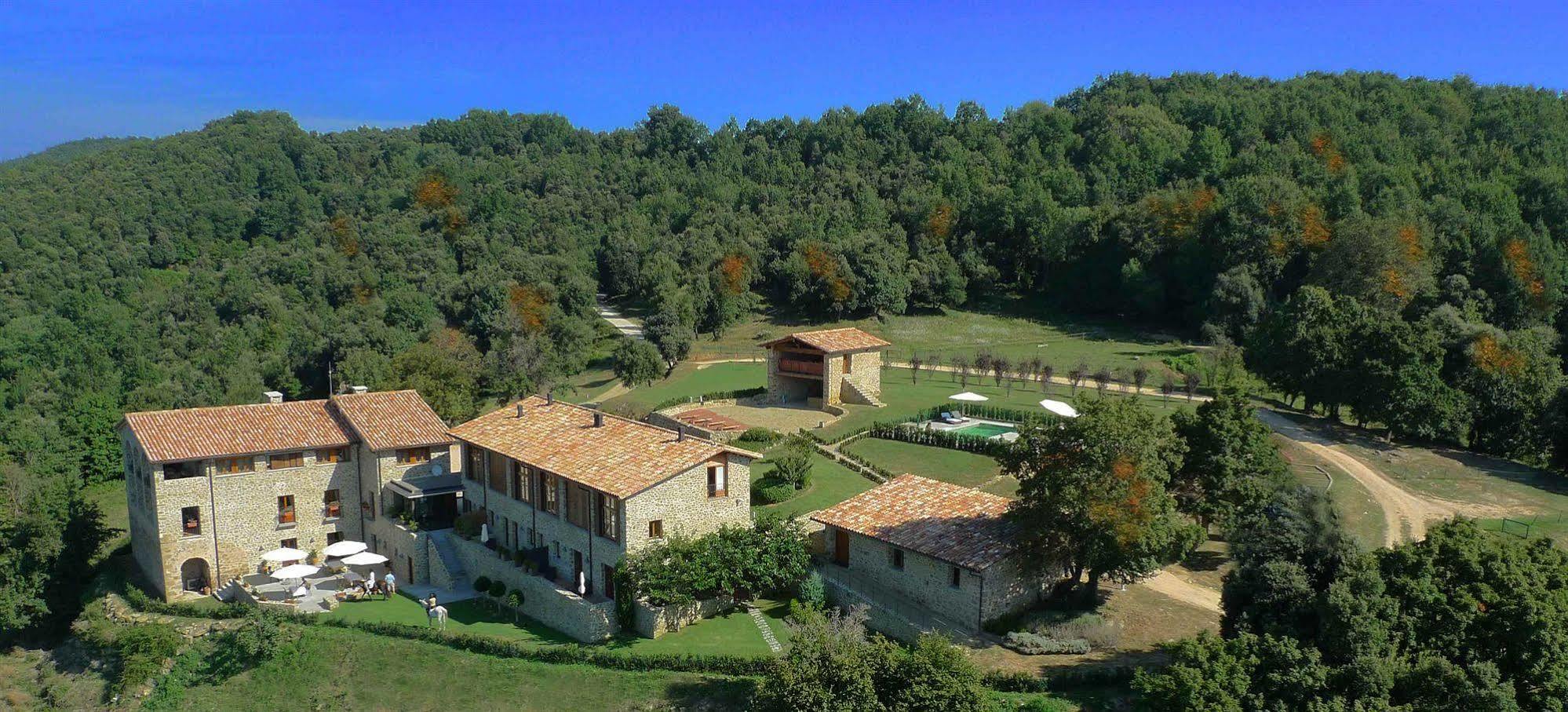Hotel Restaurante El Ventos Sant Felíu de Pallarols 외부 사진