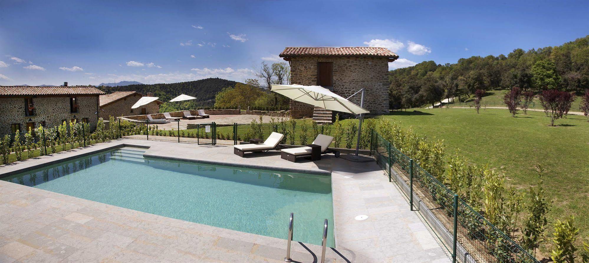 Hotel Restaurante El Ventos Sant Felíu de Pallarols 시설 사진