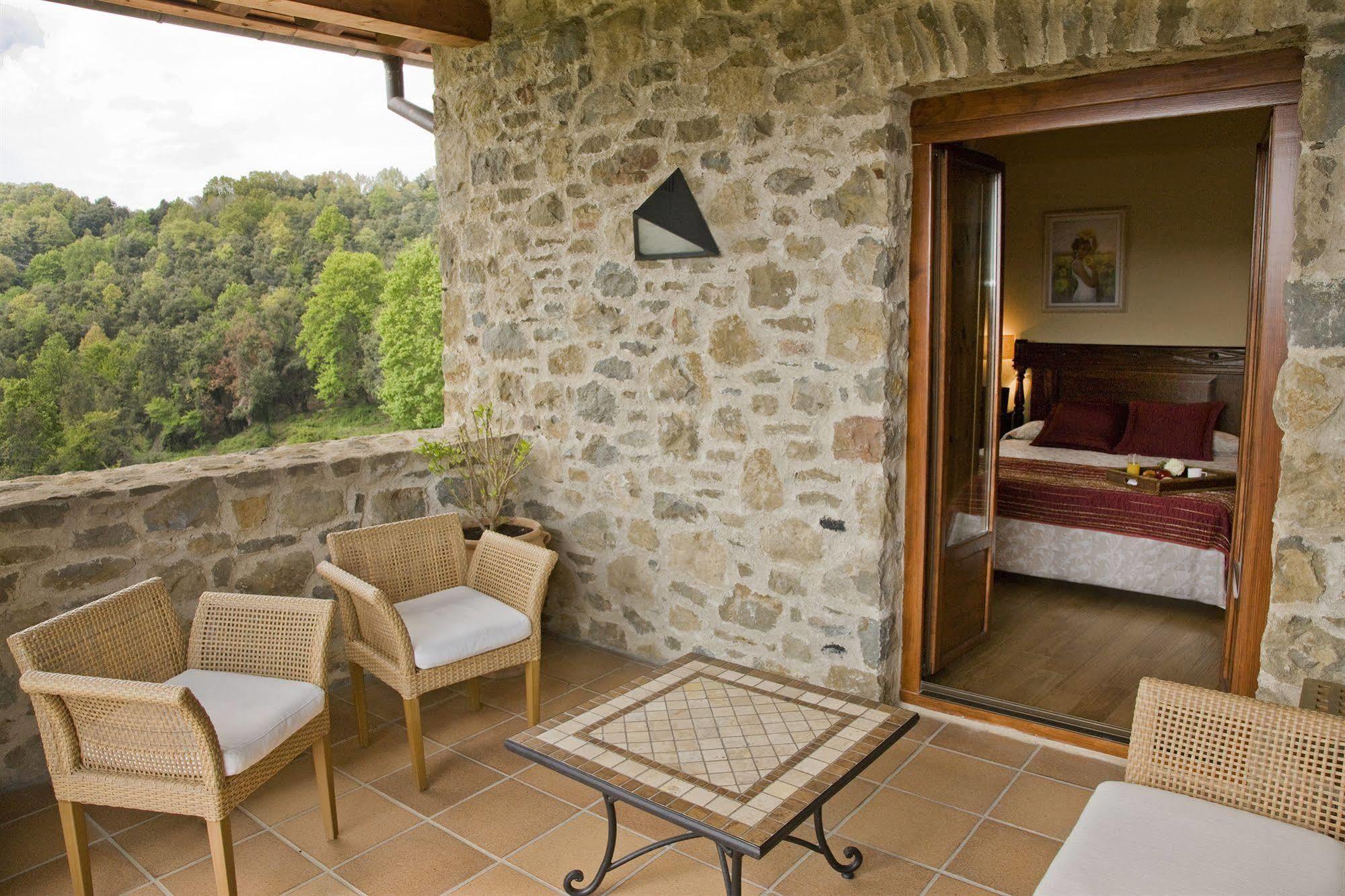 Hotel Restaurante El Ventos Sant Felíu de Pallarols 외부 사진