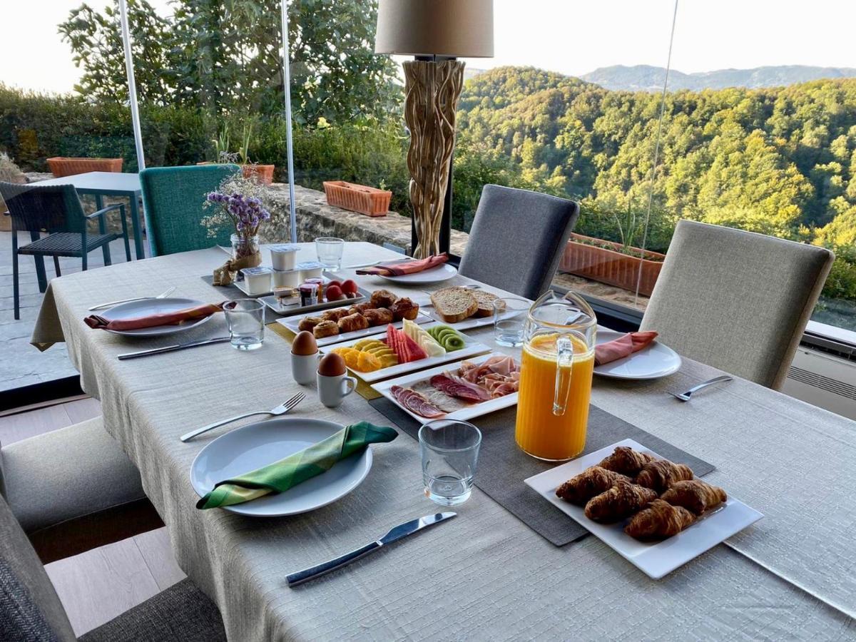 Hotel Restaurante El Ventos Sant Felíu de Pallarols 외부 사진