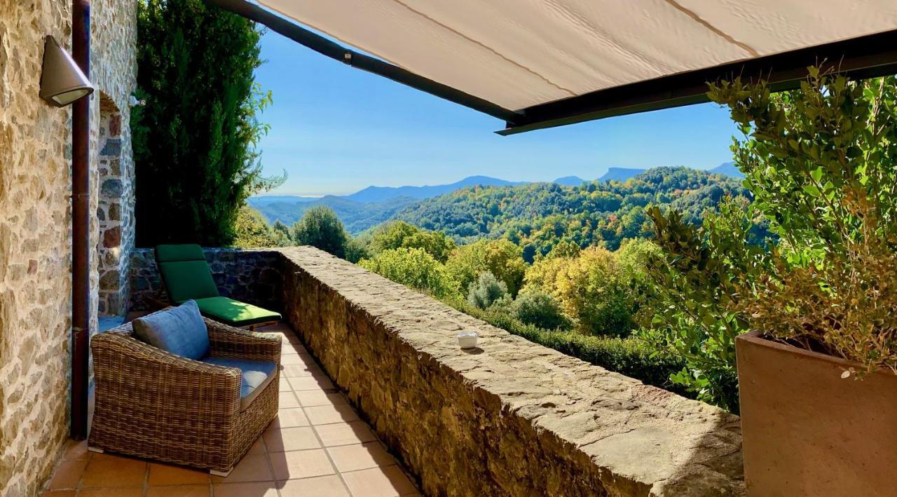Hotel Restaurante El Ventos Sant Felíu de Pallarols 외부 사진