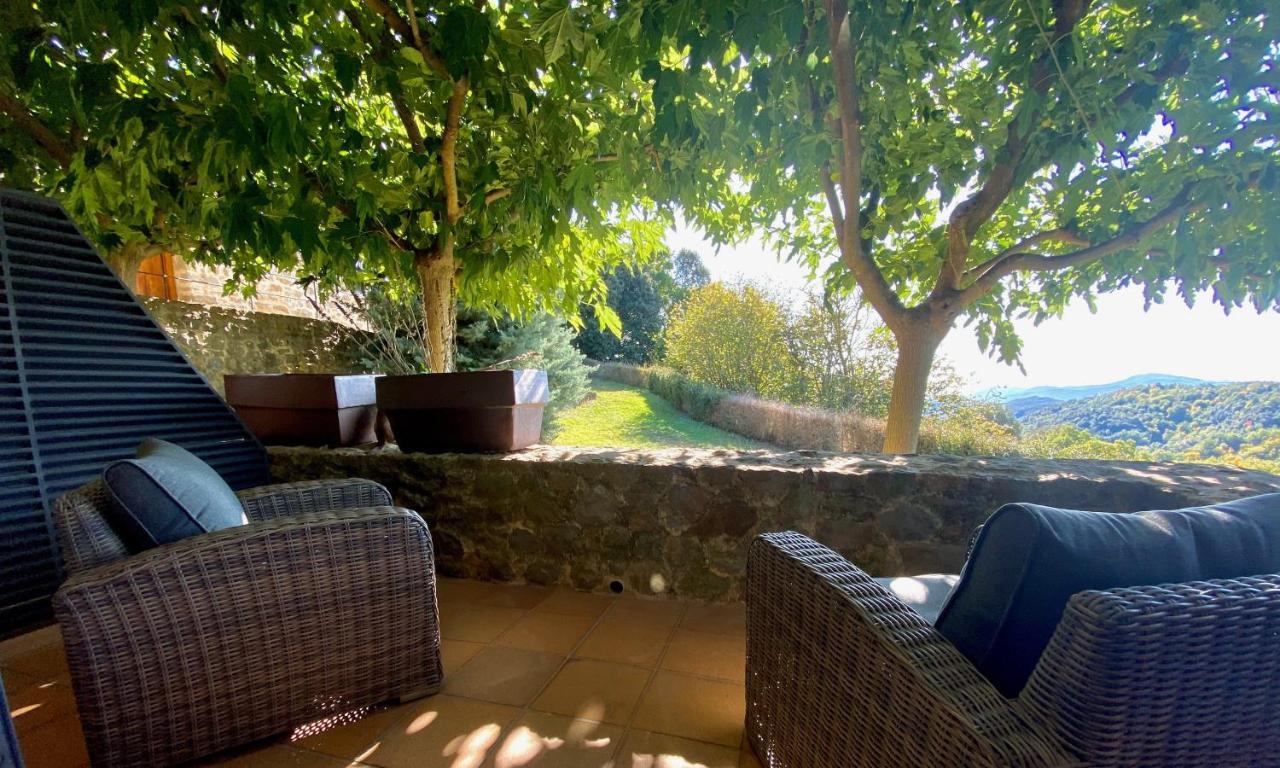 Hotel Restaurante El Ventos Sant Felíu de Pallarols 외부 사진