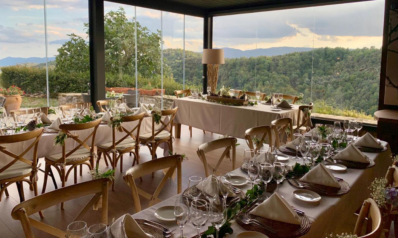 Hotel Restaurante El Ventos Sant Felíu de Pallarols 외부 사진